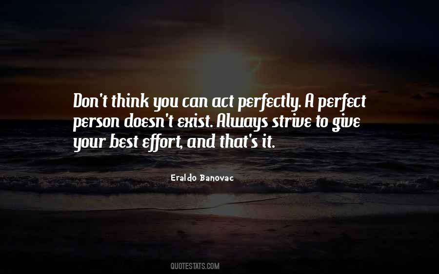 Effort Inspirational Quotes #303377