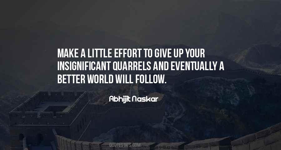 Effort Inspirational Quotes #887727