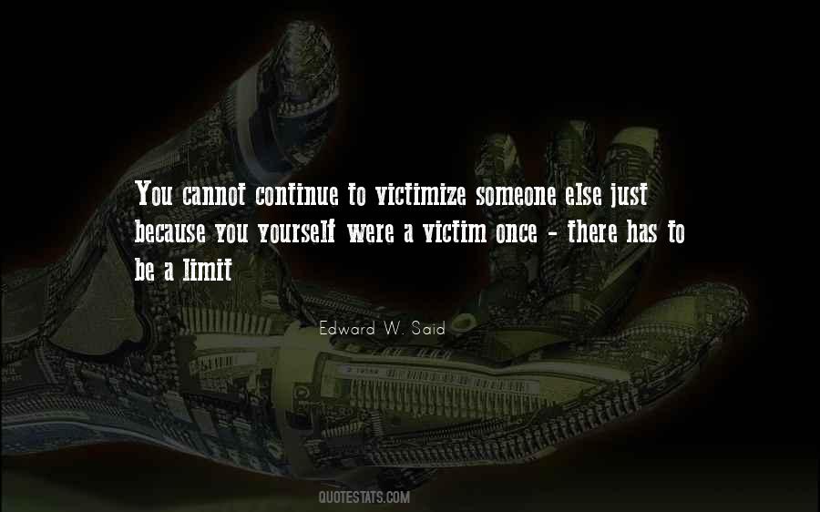 Quotes About A Victim #1187357