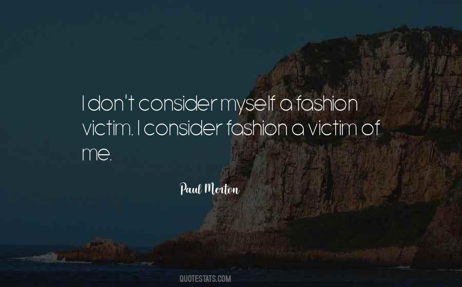 Quotes About A Victim #1231707