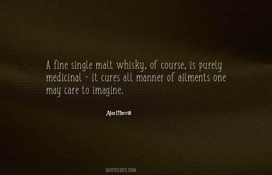 Single Malt Whisky Quotes #539620