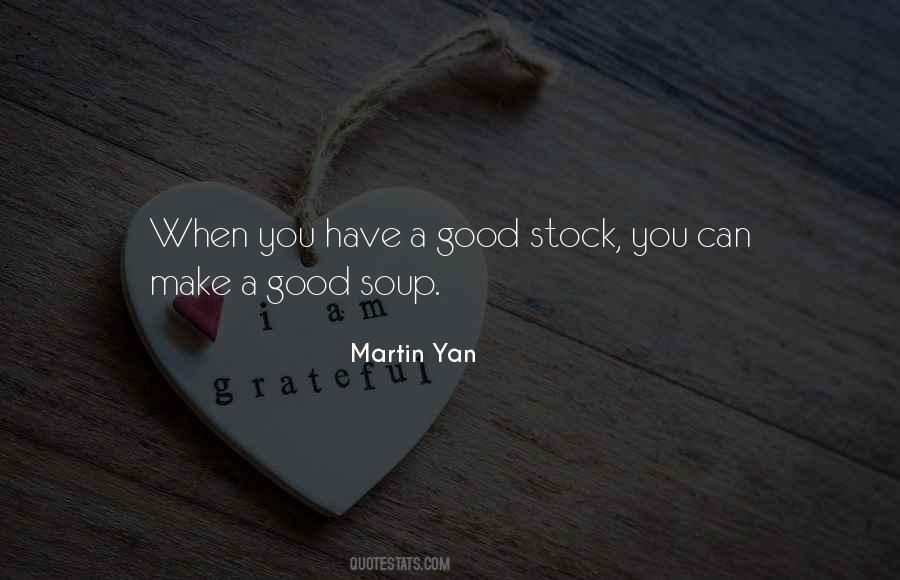 Good Soup Quotes #1394730