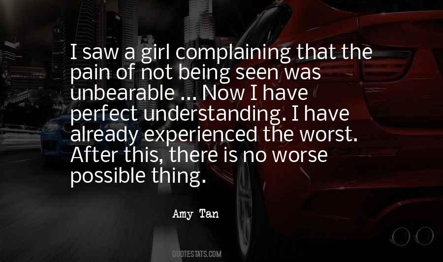 Pain Girl Quotes #1671171