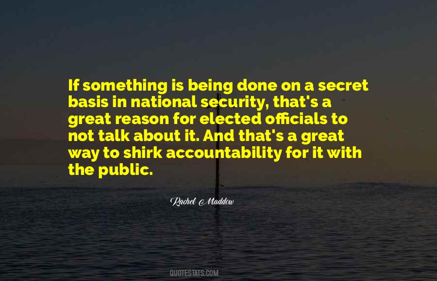 Public Accountability Quotes #1740679