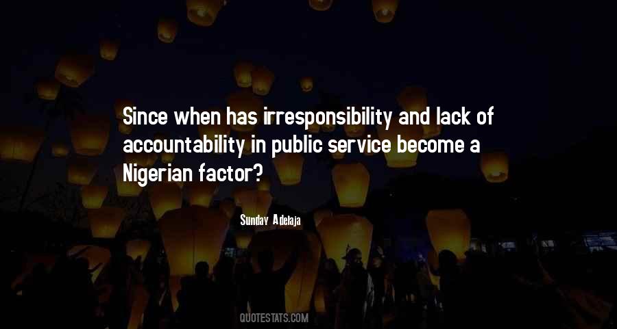 Public Accountability Quotes #989578