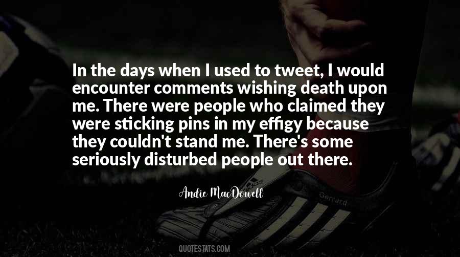 Wishing Death Quotes #162134