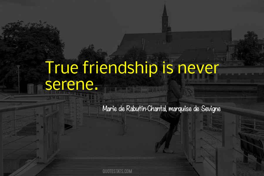 True Friendship Is Quotes #1742672