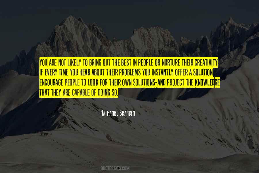 You Are The Solution Quotes #1614447