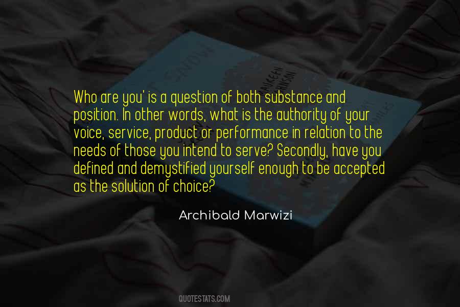 You Are The Solution Quotes #848409