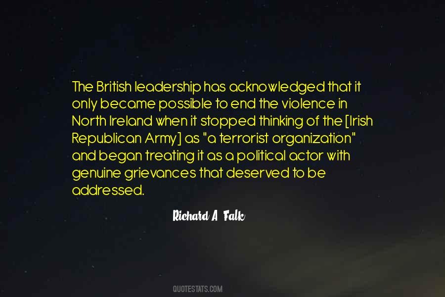 Quotes About The Irish Republican Army #1350309