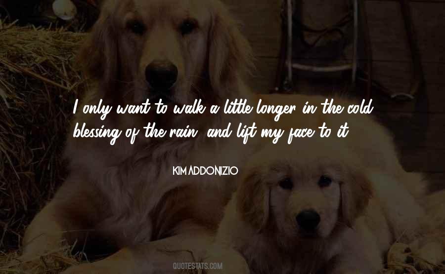 Walk In Rain Quotes #1372206
