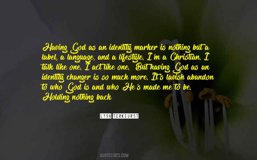 Holding On To God Quotes #416224