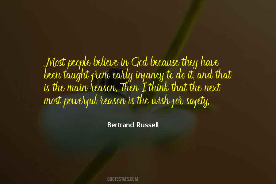 God Safety Quotes #1585329
