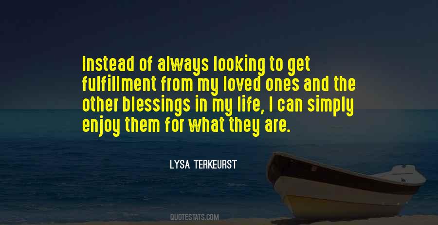 Blessings Life Quotes #1080809