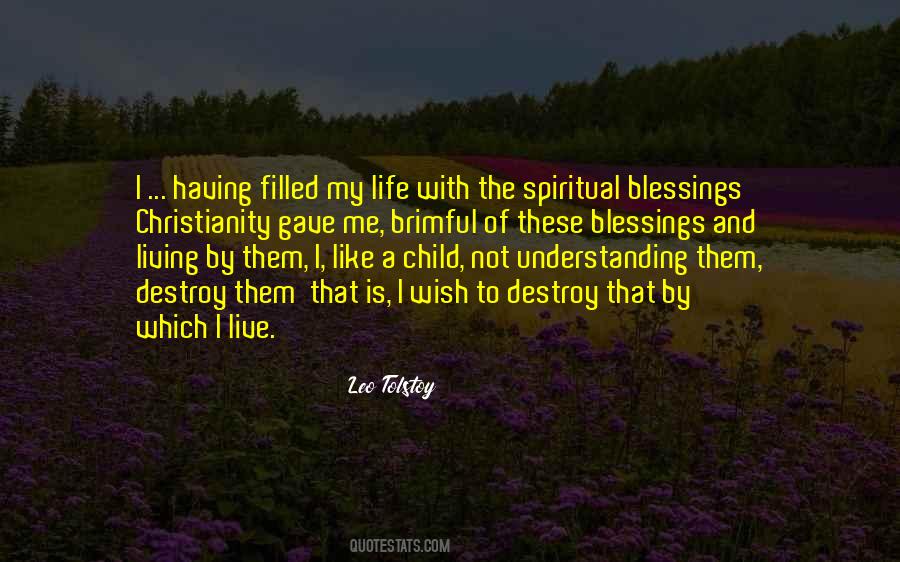 Blessings Life Quotes #959581