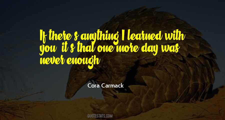 One Day With You Quotes #774540