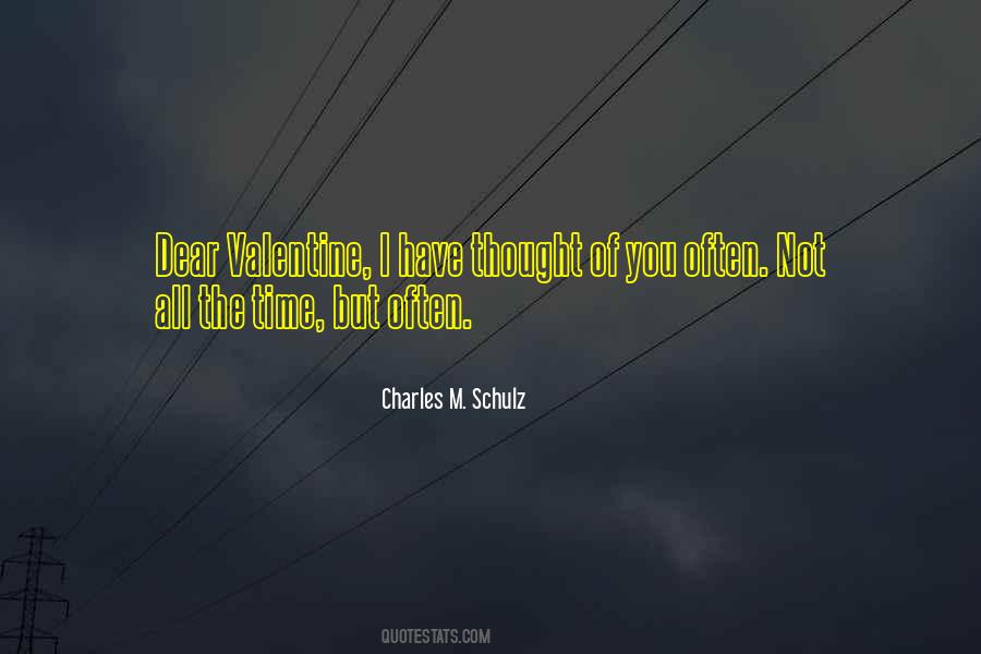 I Have Thought Of You Quotes #1528301