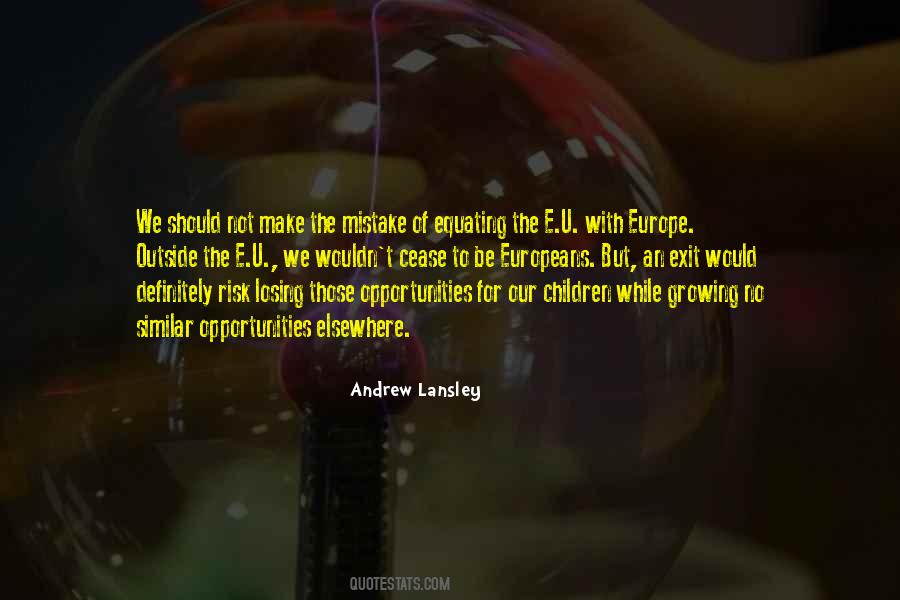 Make Your Own Opportunities Quotes #634565