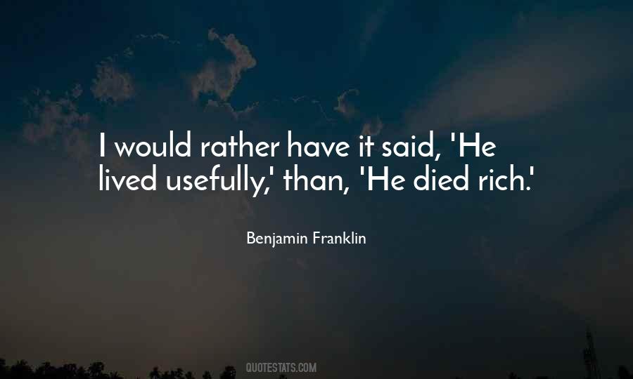 He Died Quotes #1169850