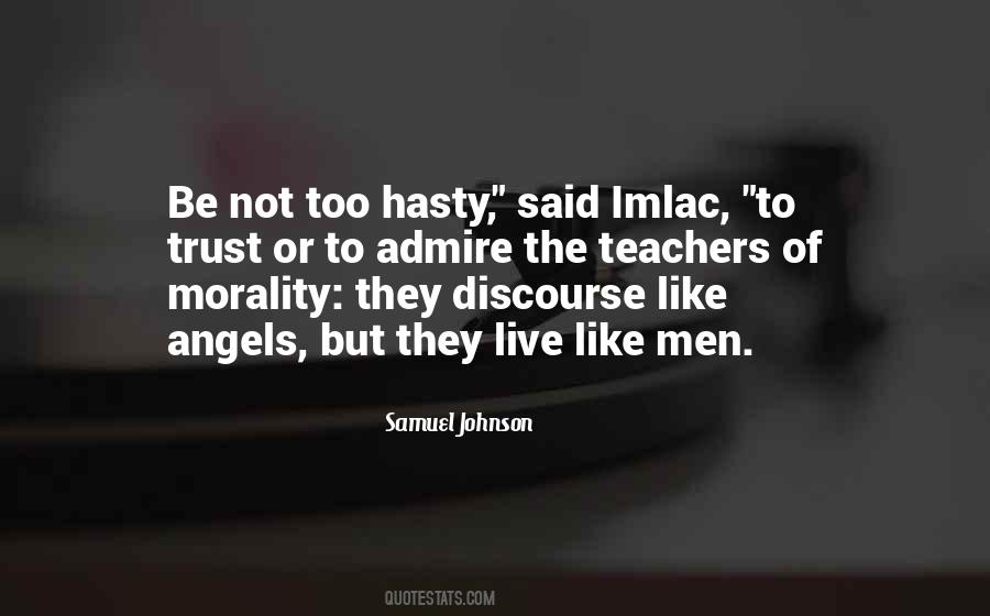 If Men Were Angels Quotes #111061