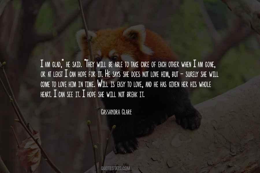 I Will Be Gone Quotes #1211785