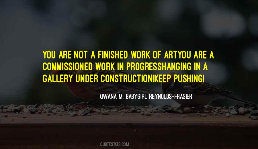 Art In Progress Quotes #1316808