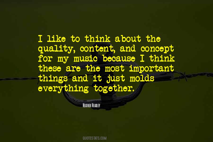 Quality Content Quotes #1694741