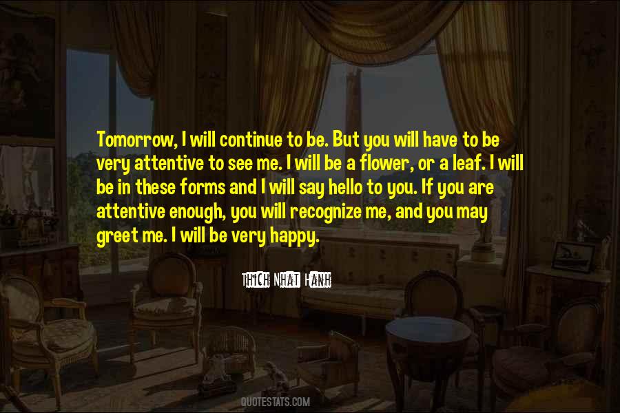 I Will See You Tomorrow Quotes #1648055