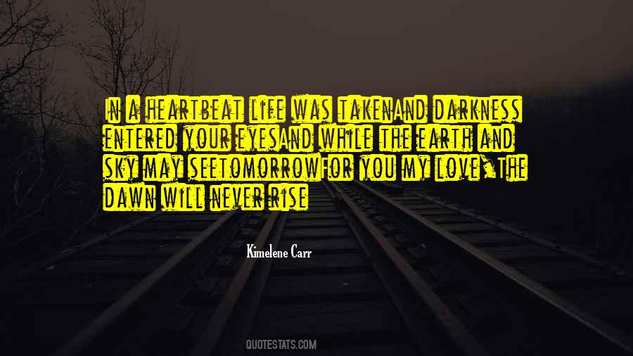 I Will See You Tomorrow Quotes #848143