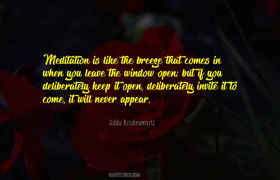 Like The Breeze Quotes #1738307