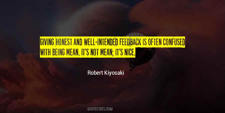 Quotes About Honest Feedback #1445476