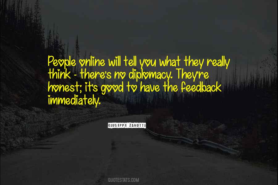 Quotes About Honest Feedback #1662448