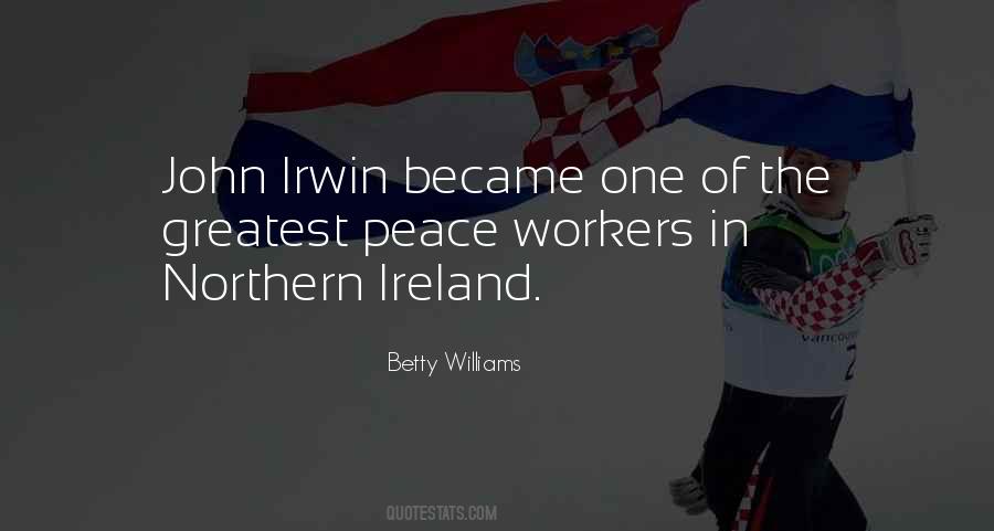 Northern Ireland Peace Quotes #780688