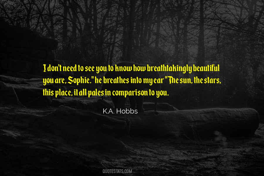 You Know You Are Beautiful Quotes #1377991