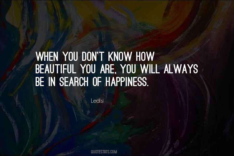 You Know You Are Beautiful Quotes #1506780