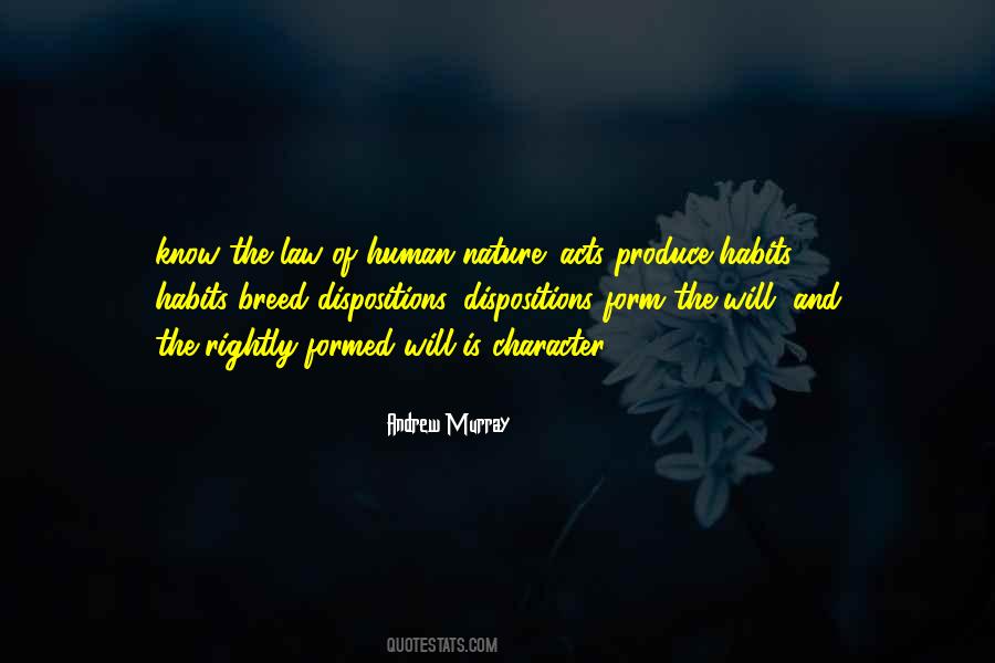 Law Of Human Nature Quotes #275838