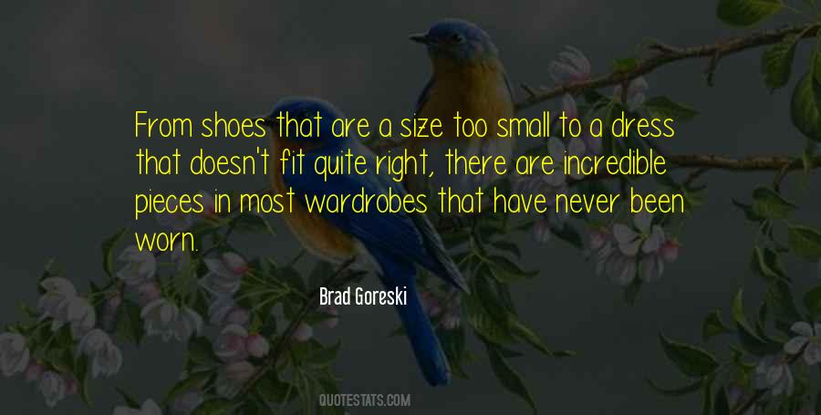 Small Shoes Quotes #1299861