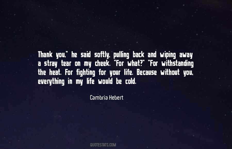 Back In Your Life Quotes #1656801