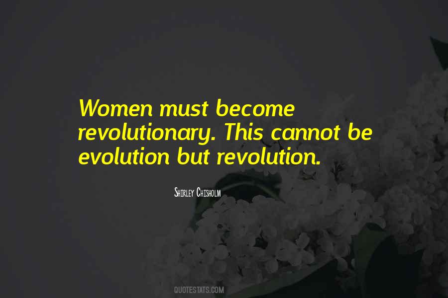 Revolution Evolution Quotes #1004215