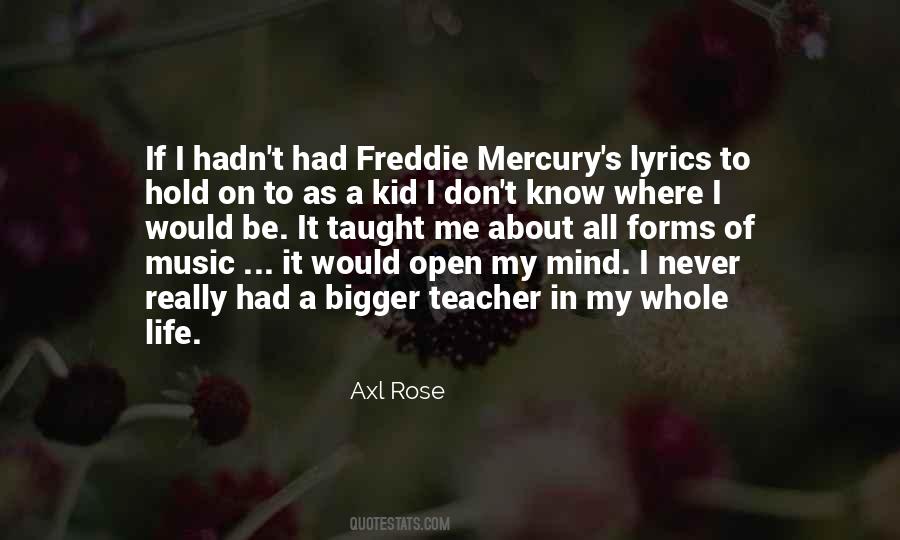 Music Taught Me Quotes #729825
