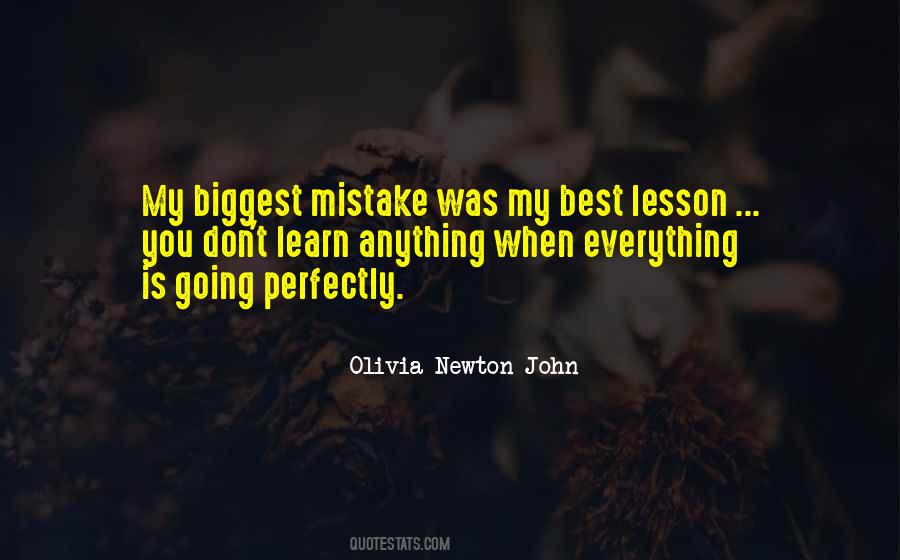 My Biggest Mistake Quotes #469032