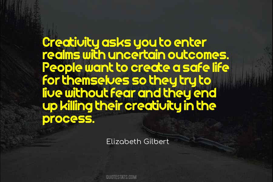 Fear Creativity Quotes #521529
