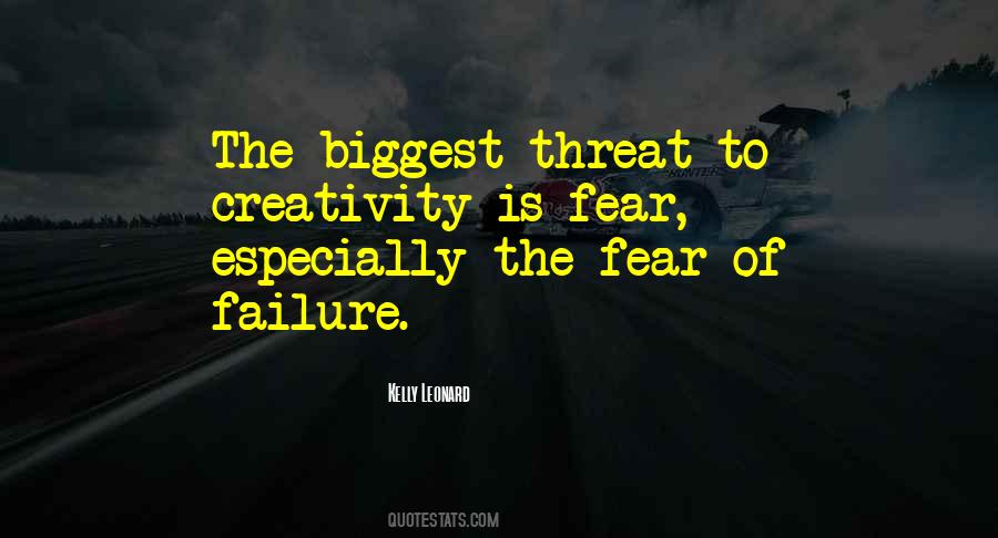 Fear Creativity Quotes #744755