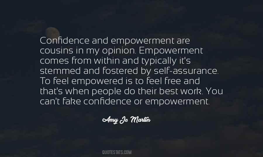 My Self Confidence Quotes #309698