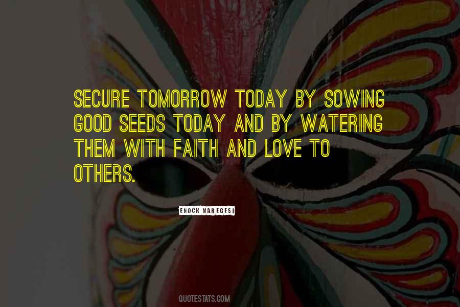 Seeds Of Faith Quotes #1369013