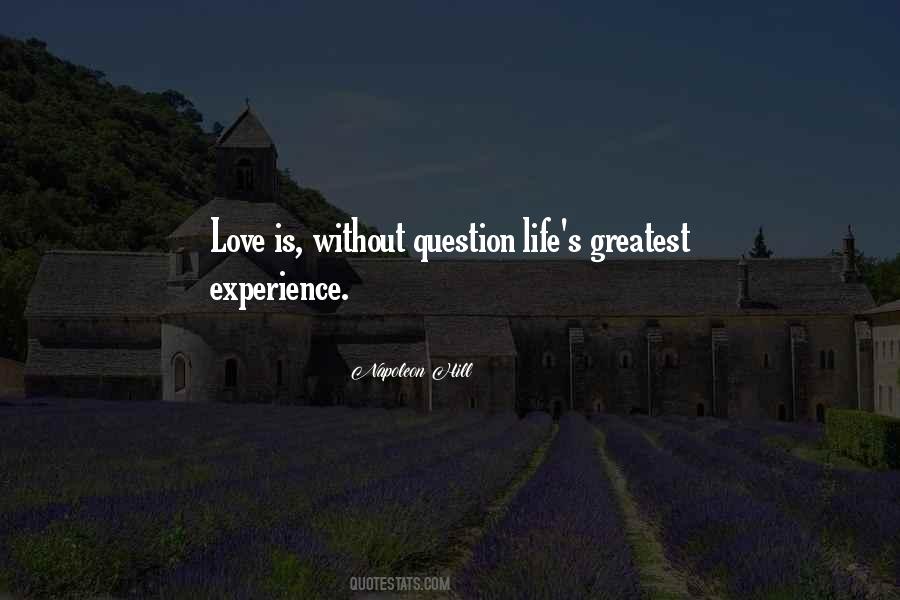 Rich Experience Quotes #1103556