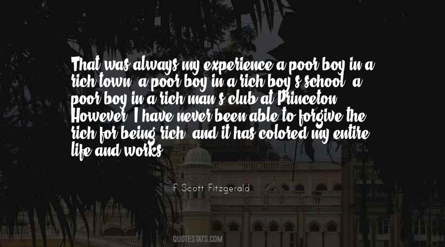 Rich Experience Quotes #1158636