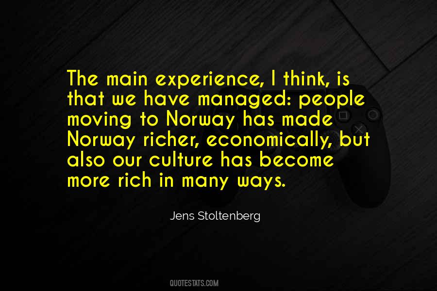 Rich Experience Quotes #1652943