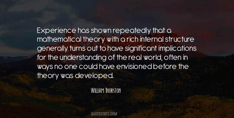 Rich Experience Quotes #679212