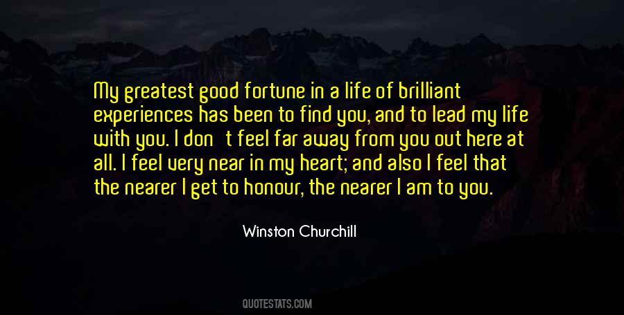 I Feel Good With You Quotes #1798826